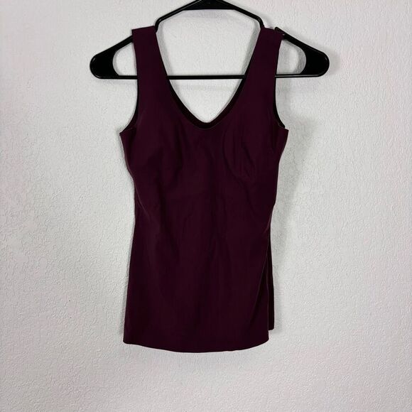 Knix by Knixwear Luxelift Dark Purple Shapewear Tank Top Size Small - Picture 1 of 3